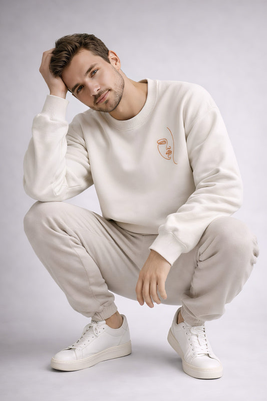 Silent Muse || feminine face line art