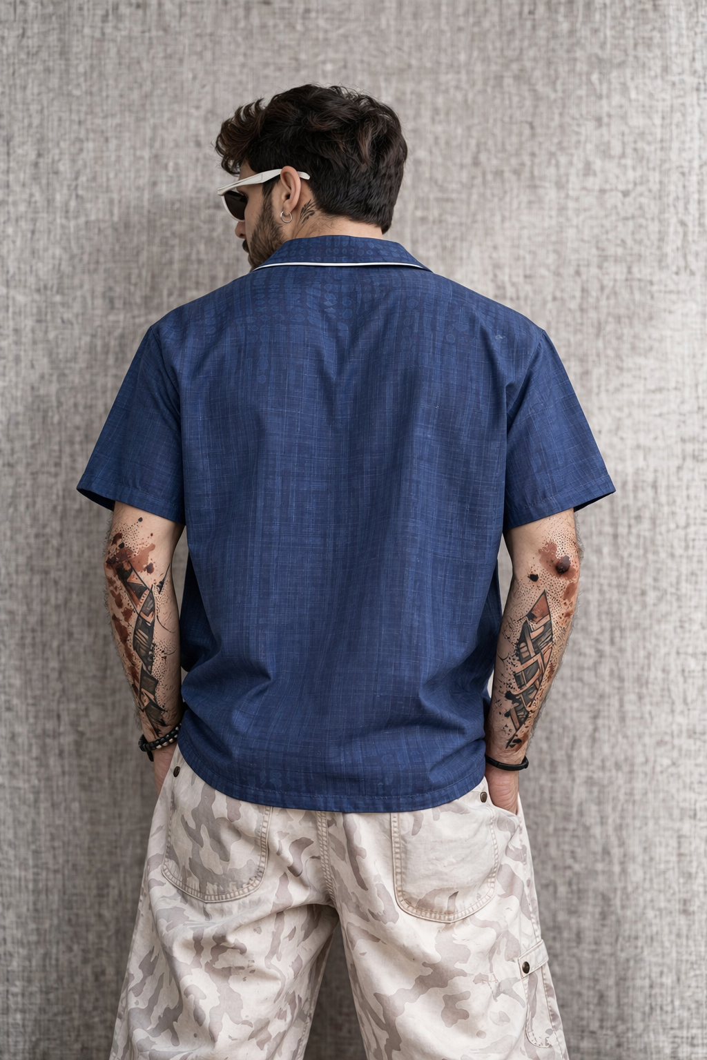Aqua Motion Print Shirt