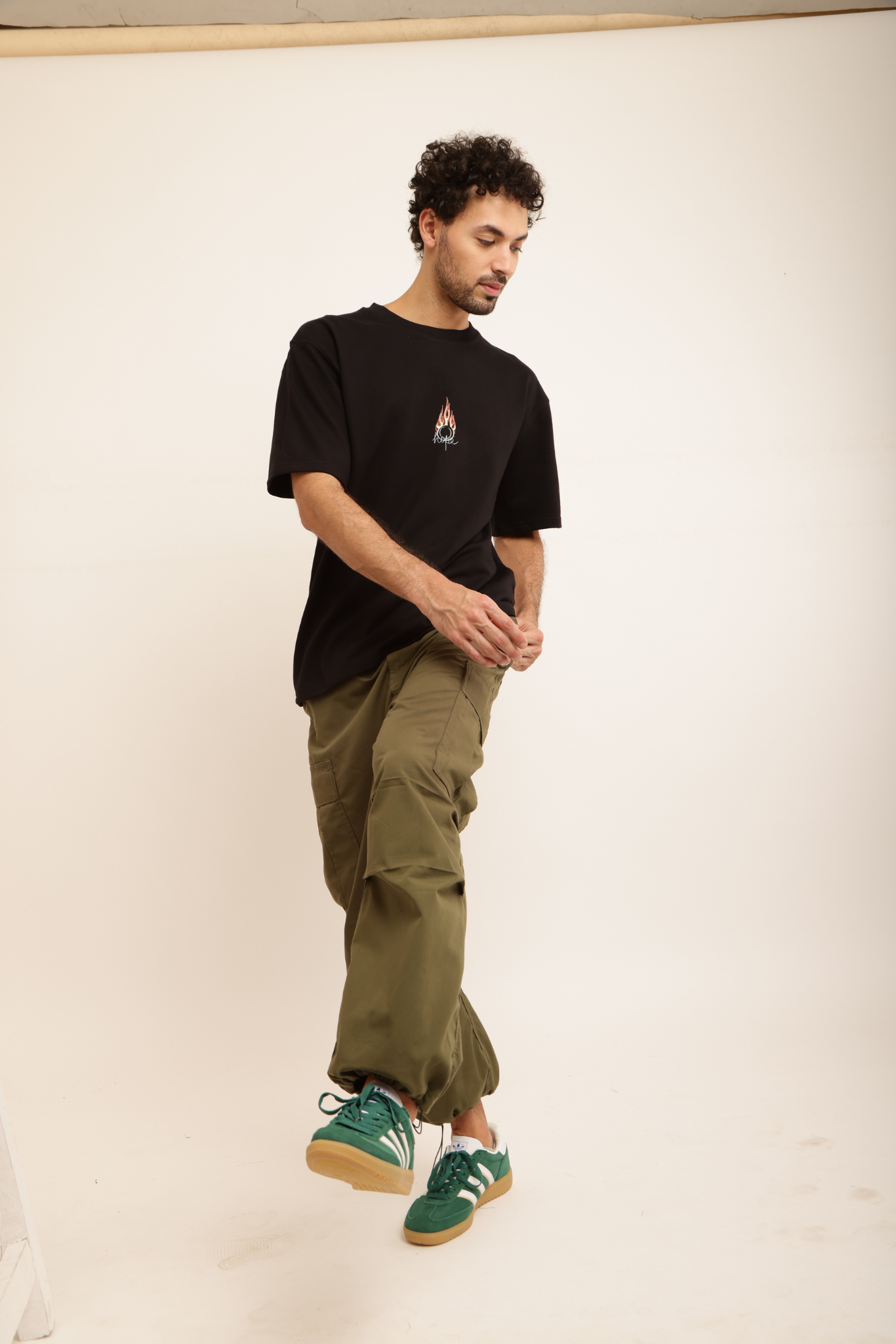 SKULL × ROSES DARK REAPER TEE (BLACK – “BORN TO STAY ALIVE”)