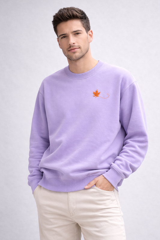 Petal Trace levender sweatshirt