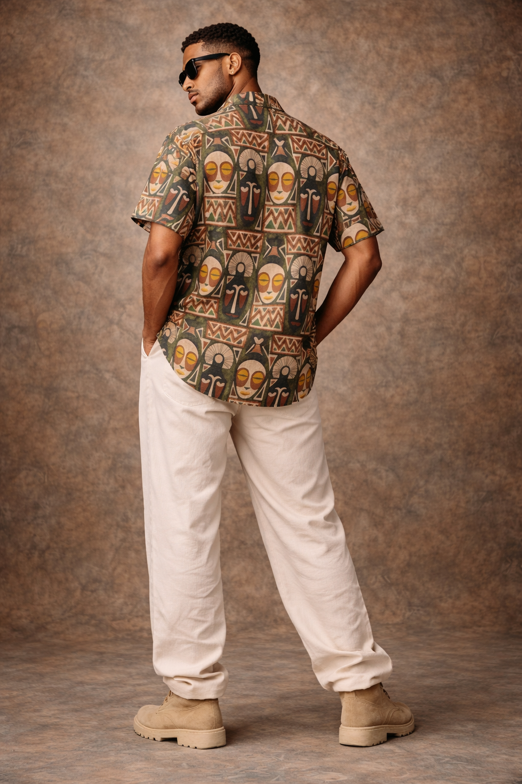 Ethnic Abstract Tribal Shirt